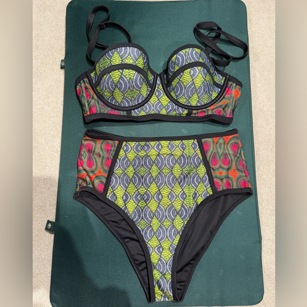 <<Boho•print•bikini>>